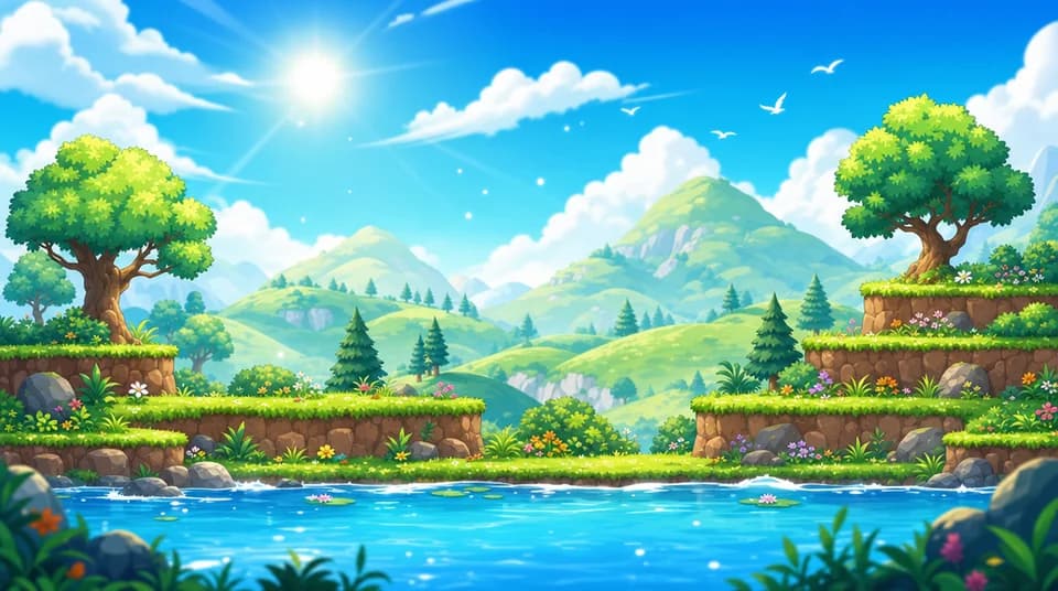 Minh hoạ game Bridge Dash
